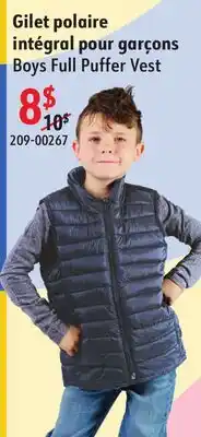 Sushi Shop Boys Full Puffer Vest offer