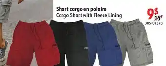 Sushi Shop Cargo Short with Fleece Lining offer