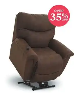 La Z Boy James Fabric Lift Chair offer