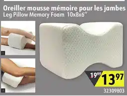 Sushi Shop Leg Pillow Memory Foam 10x8x6 offer