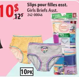 Sushi Shop Girls Briefs Asst offer