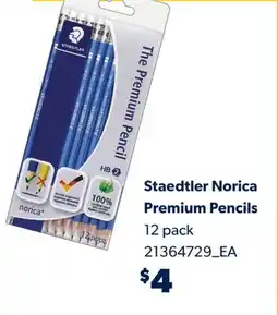 Real Canadian Superstore STAEDTLER NORICA PREMIUM PENCIL, 12 PACK offer