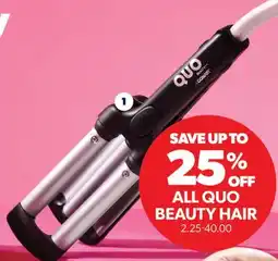 Real Canadian Superstore QUO BEAUTY MINI CERAMIC WAVER offer