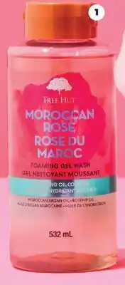 Real Canadian Superstore TREE HUT FOAMING GEL WASH MOROCCAN ROSE offer