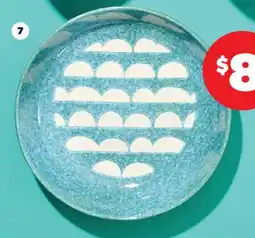 Real Canadian Superstore LIFE AT HOME PATTERNED DINNER BOWL BLUE offer