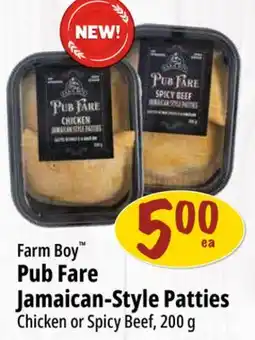 Farm Boy Farm Boy Pub Fare Jamaican-Style Patties offer