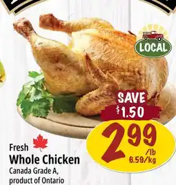 Farm Boy Fresh Whole Chicken offer
