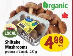 Farm Boy Shiitake Mushrooms offer