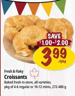 Farm Boy Fresh & Flaky Croissants offer