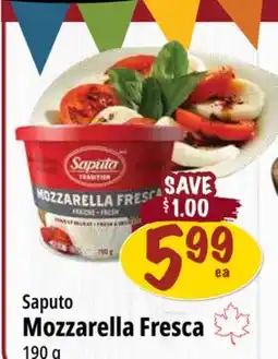 Farm Boy Saputo Mozzarella Fresca offer