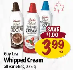 Farm Boy Gay Lea Whipped Cream offer