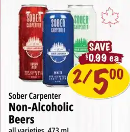 Farm Boy Sober Carpenter Non-Alcoholic Beers offer