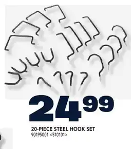 RONA 20-PIECE STEEL HOOK SET offer