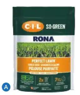 RONA C-I-L SO-GREEN 1.2-kg. Grass seeds offer
