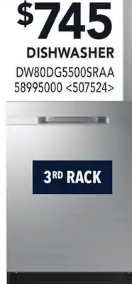 RONA SAMSUNG DISHWASHER offer