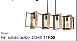 RONA 9.5 Chandeliers and Mini Pendant Lights offer