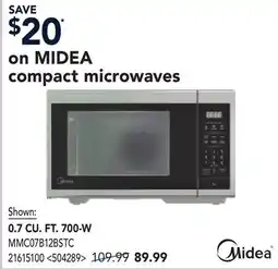 RONA MIDEA compact microwaves offer