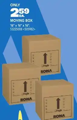 RONA MOVING BOX offer