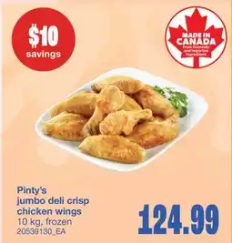 Wholesale Club PINTY'S JUMBO DELI CRISP, 10 kg offer