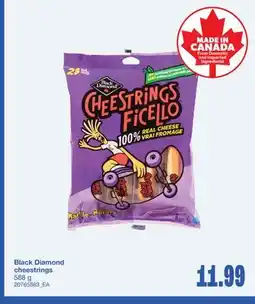 Wholesale Club BLACK DIAMOND CHEESTRINGS, 588 G offer