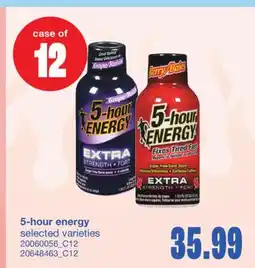 Wholesale Club 5-HOUR ENERGY, case of 12 offer