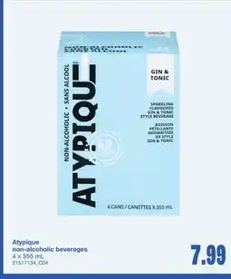 Wholesale Club NON-ALCOHOLIC BEVERAGES, 4 X 355 ML offer