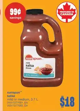 Wholesale Club SALSA, 3.7 L offer