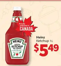 Wholesale Club HEINZ KETCHUP, 1 L offer