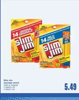 Wholesale Club SAUSAGE SNACK offer