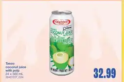 Wholesale Club TASCO COCONUT JUICE WITH PULP, 24 X 500 ML offer