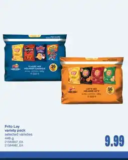 Wholesale Club FRITO LAY VARIETY PACK, 448 G offer