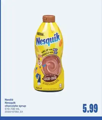Wholesale Club CHOCOLATE SYRUP, 510-700 mL offer