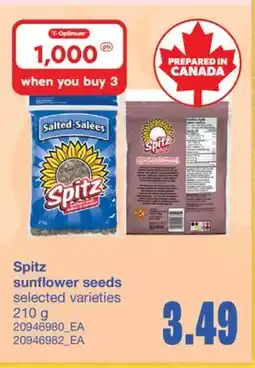 Wholesale Club SUNFLOWER SEEDS, 210g offer