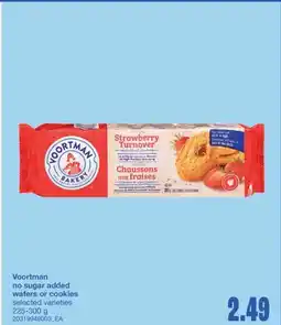 Wholesale Club NO SUGAR ADDED WAFERS OR COOKIES, 225-300 g offer