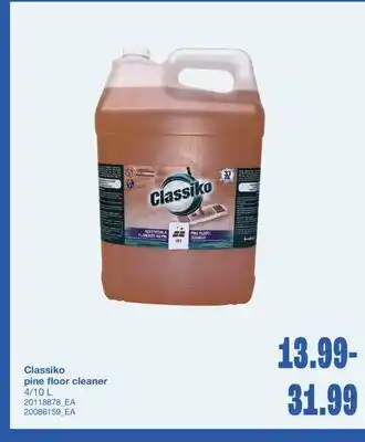 Wholesale Club PINE FLOOR CLEANER, 4/10 L offer