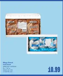 Wholesale Club MEGA SNACK ICED BUNS, 9 x 142g offer
