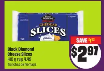 Chalo FreshCo Black Diamond Cheese Slices 410 g offer
