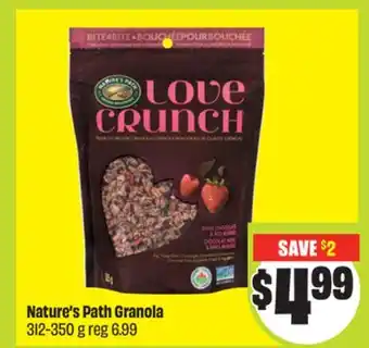 Chalo FreshCo Nature's Path Granola 312-350 g offer