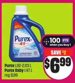 Chalo FreshCo Purex 1.92-2.03 L Purex Baby 1.47 L offer