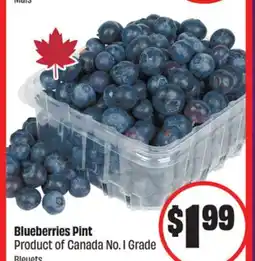 Chalo FreshCo Blueberries Pint Product of Canada No. 1 Grade offer
