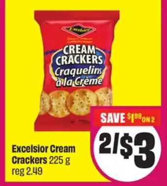 Chalo FreshCo Excelsior Cream Crackers 225 g offer