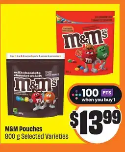 Chalo FreshCo M & M Pouches 800 g Selected Varieties offer