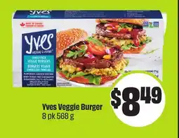 Chalo FreshCo Yves Veggie Burger 8 pk 568 g offer