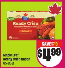 Chalo FreshCo Maple Leaf Ready Crisp Bacon 65-85 g offer