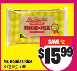 Chalo FreshCo Mr. Goudas Rice 8 kg offer