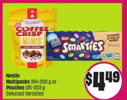 Chalo FreshCo Nestle Multipacks 164-200 g or Pouches 135-203 g Selected Varieties offer