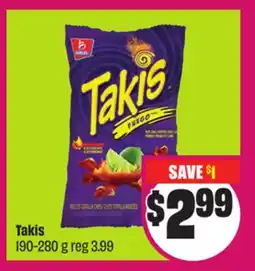 Chalo FreshCo Takis 190-280 g offer