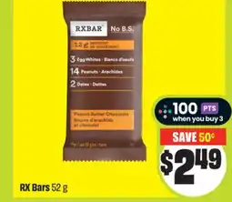 Chalo FreshCo RX Bars 52 g offer