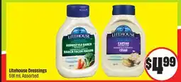 Chalo FreshCo Litehouse Dressings 591 mL Assorted offer