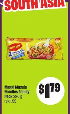 Chalo FreshCo Maggi Masala Noodles Family Pack 280 g offer